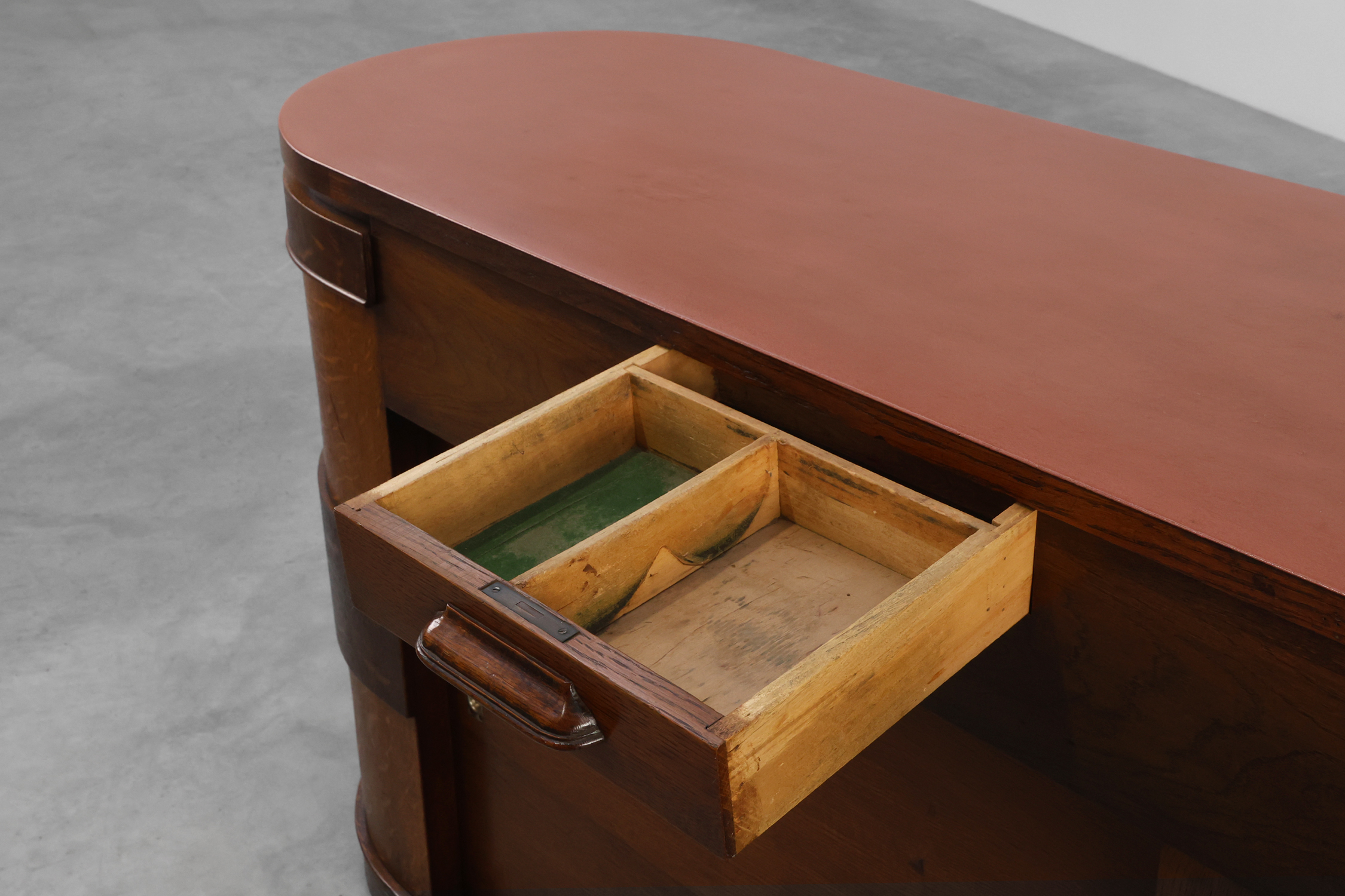 Monumental Art Deco Counter Attributed to De Coene, Belgium 1920sthumbnail